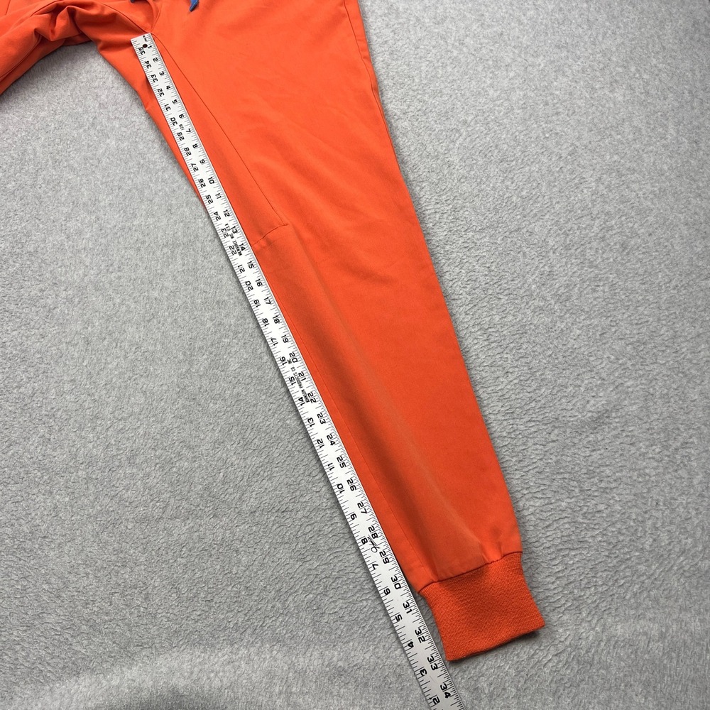 FIGS Scrub Set Mens Medium Orange Tansen Jogger Pants + Leon V-Neck Top 2pc Lot - Picture 8 of 16